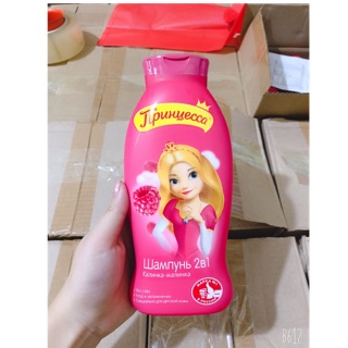 Sữa tắm gội bé gái 2in1 nga