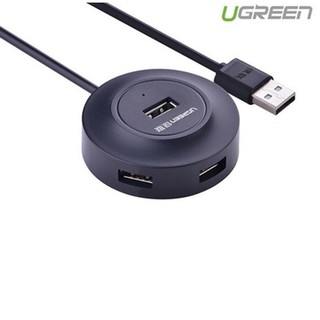 Bộ chia USB 2.0 1 ra 4 cổng Ugreen dài 1m - Hàng Chính hãng Bảo hành 18 Tháng