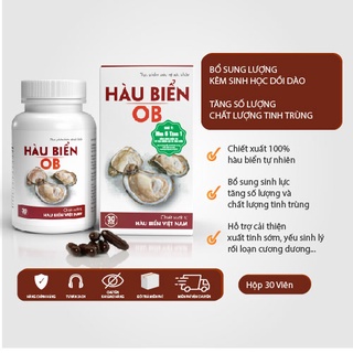 Hàu Biển OB embandam - Kèo dài thời gian quan hệ, Tăng chất lượng tinh trùng.