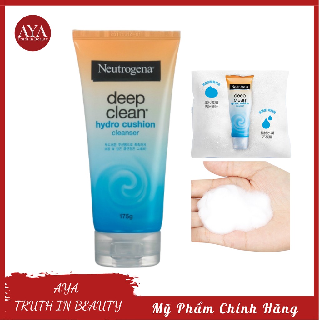 neutrogena deep clean hydro cushion cleanser