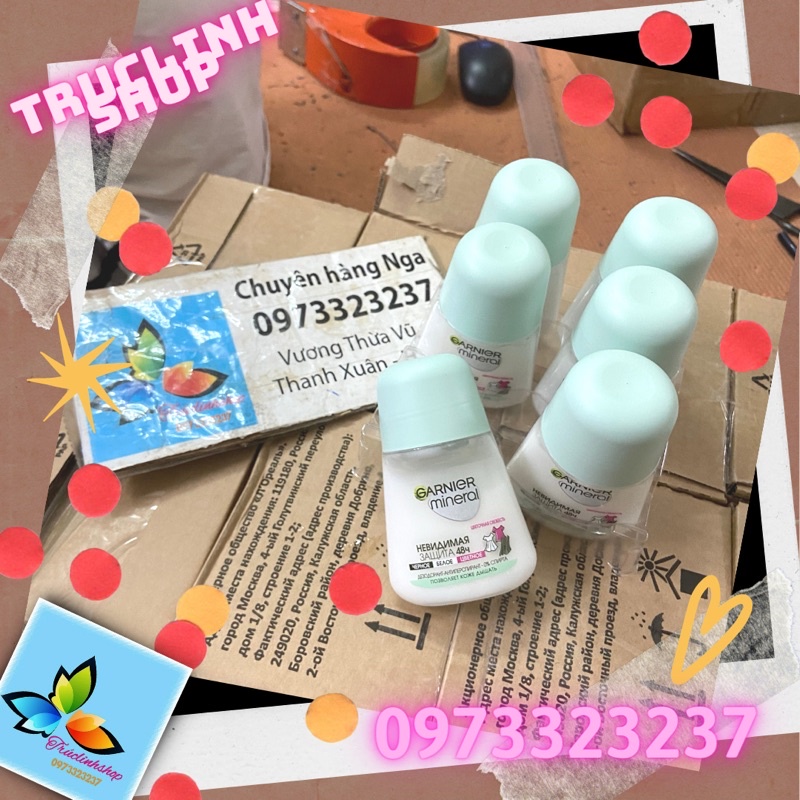 Lăn nách Garnier ULtra Dry 50ml ngăn mồ hôi 48h khử mùi