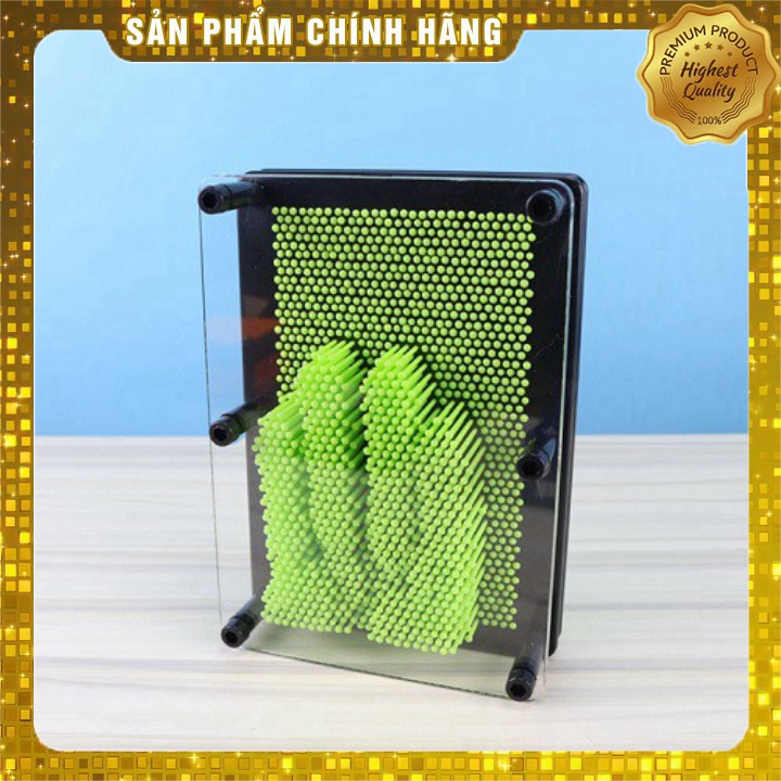 MAU HOT  -Bảng đinh tạo hình 3D nghệ thuật giúp phát triển tư duy cho bé, kích thước :20*15*5.5cm, S&T sieu RE