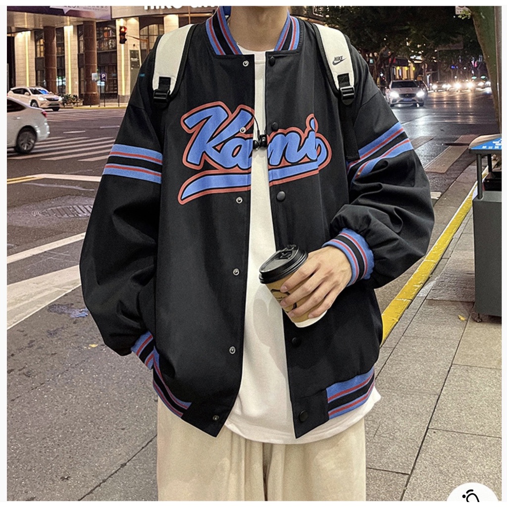 ÁO in chứ KAMI cực chất form rộng unisex cho cả nam nữ