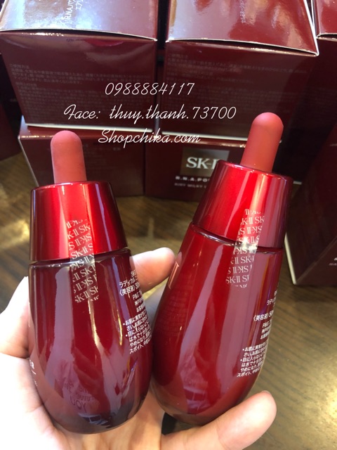 <MẪU MỚI 2020> SKII TINH CHẤT/ SERUM DƯỠNG ẨM, TRẺ HÓA, THU NHỎ LỖ CHÂN LÔNG SKINPOWER ESSENCE SKII