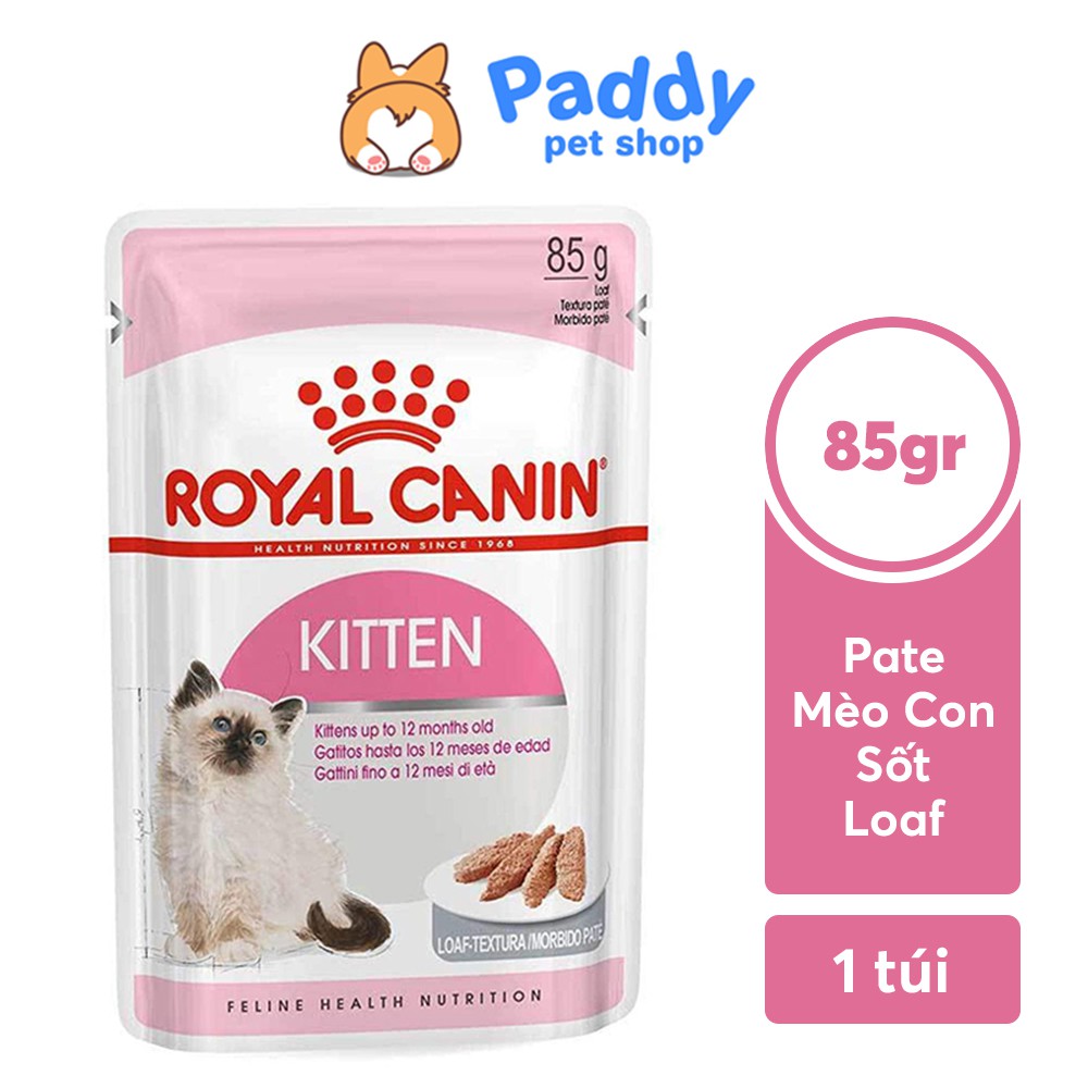 Pate Cho Mèo Con Royal Canin Kitten Loaf (85g)