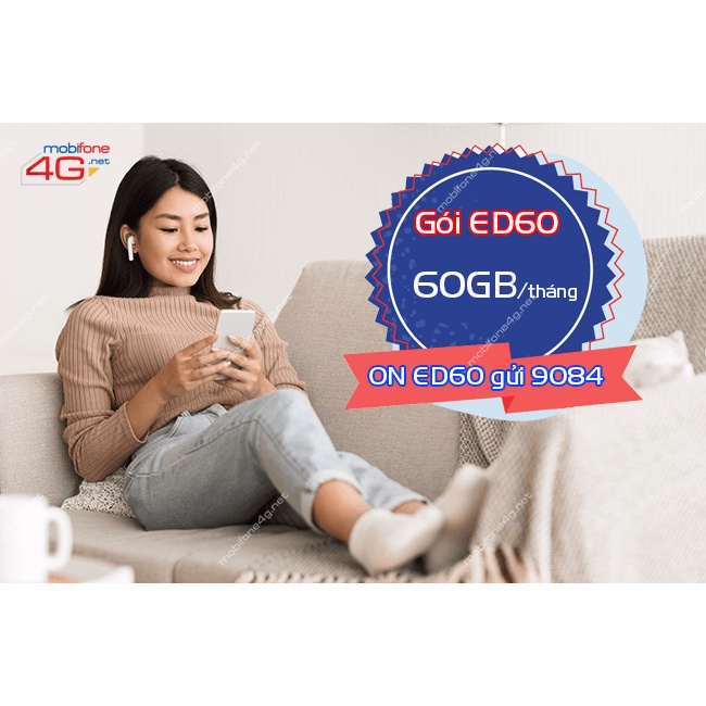 Sim mobifone 4G MXH100 tháng đầu không phải nạp