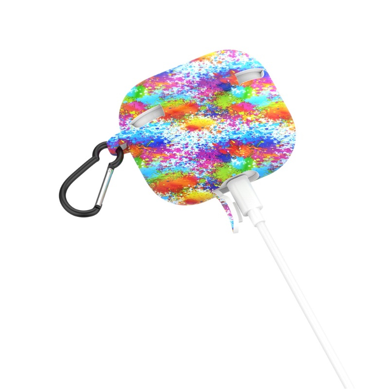 Vỏ Bảo Vệ Hộp Sạc Tai nghe không dây airpods 3 Bằng Silicon Màu Thời Trang Ốp