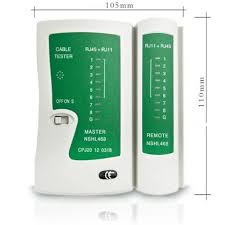 Hộp test dây mạng RJ45 _ RJ 11 đa năng+ Tặng pin 9v