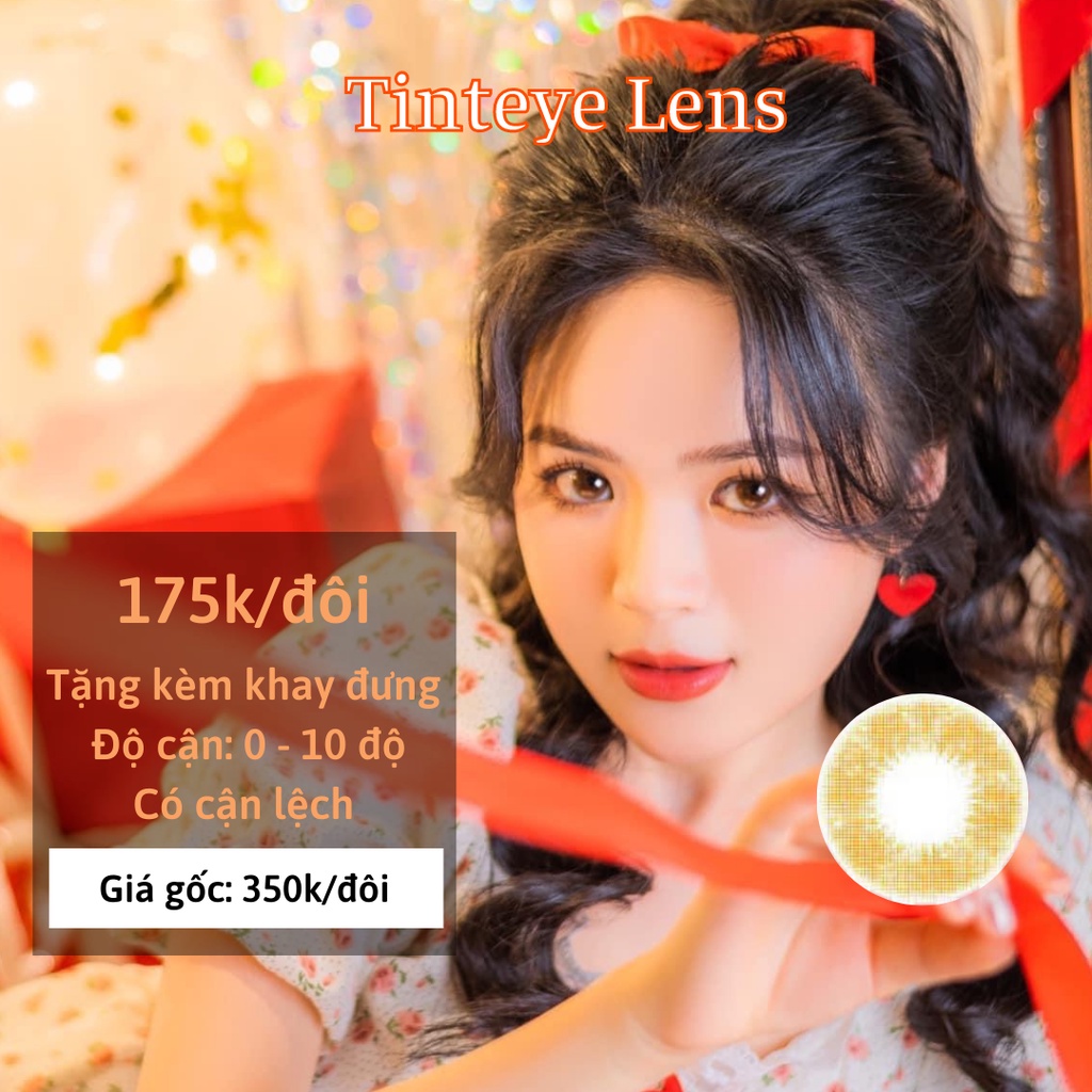 [OFF 50%: 125K/Đôi] 4 mẫu kính áp tròng giãn nhẹ tự nhiên Tinteye Lens