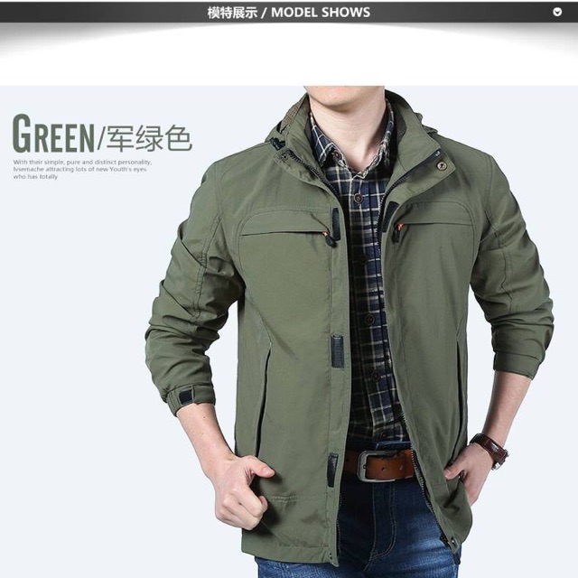 Áo khoác pilot AFS Jeep cao cấp chống nước