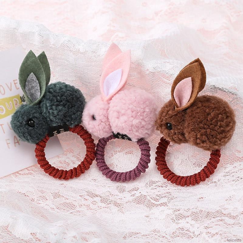 Băng đô tạo hình chú thỏ nhồi bông đáng yêu