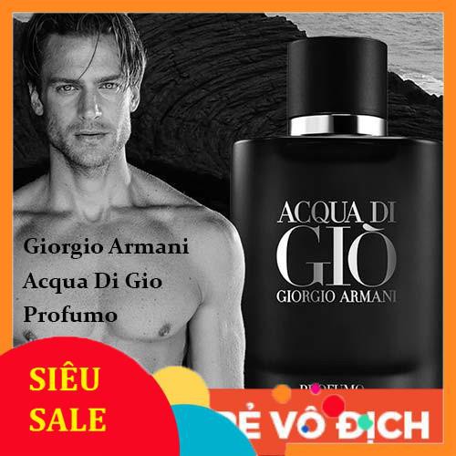 Nước hoa Đen Acqua di Gio Giorgio Armani Profumo EDP 125ml