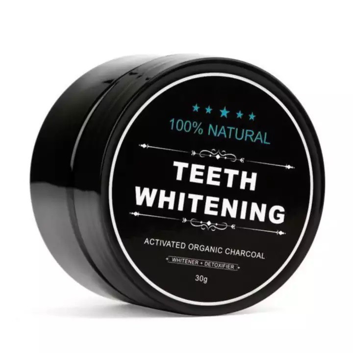 Bột tẩy trắng răng than hoạt tính - Than tre hoạt tính Teeth Whitening