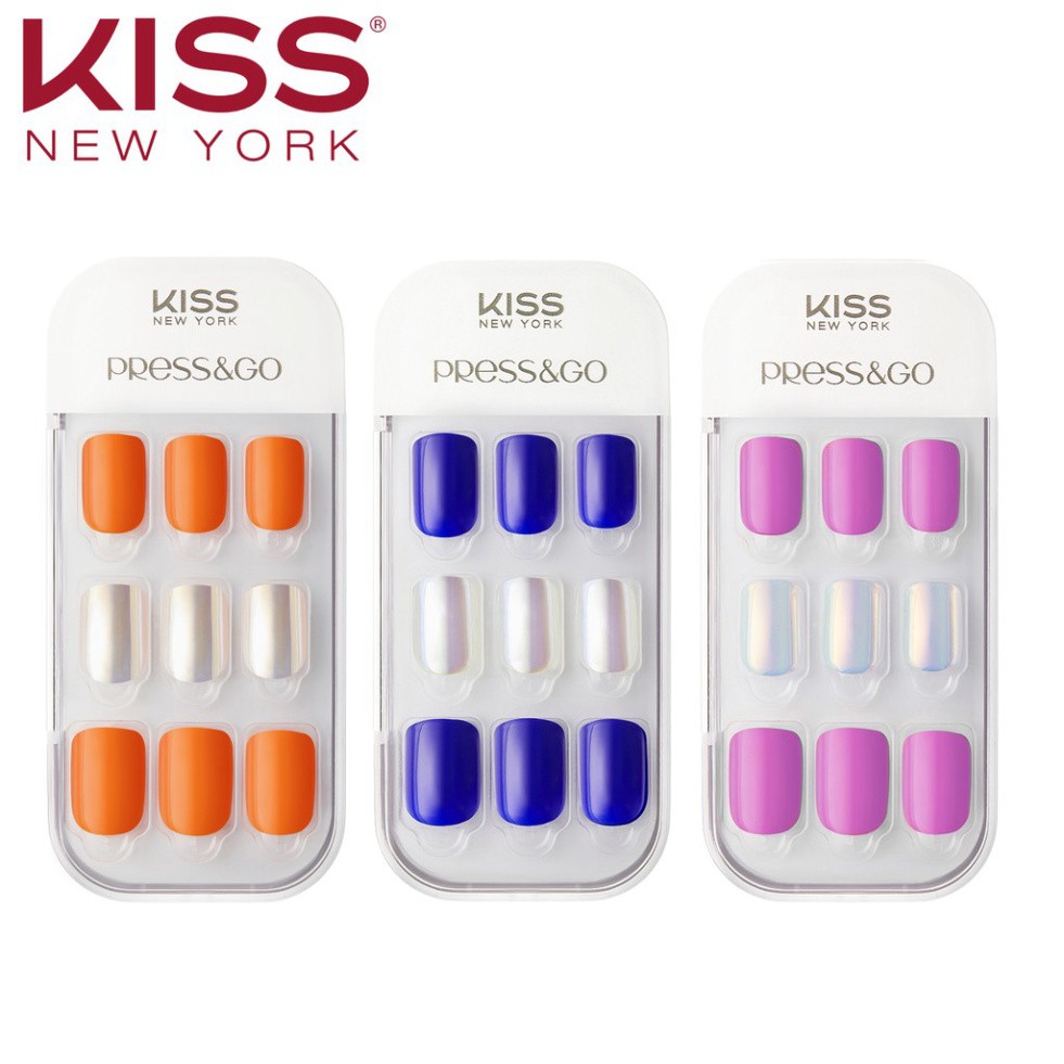 Móng Tay Gel Tự Dán Press & Go Kiss New York Nail Box