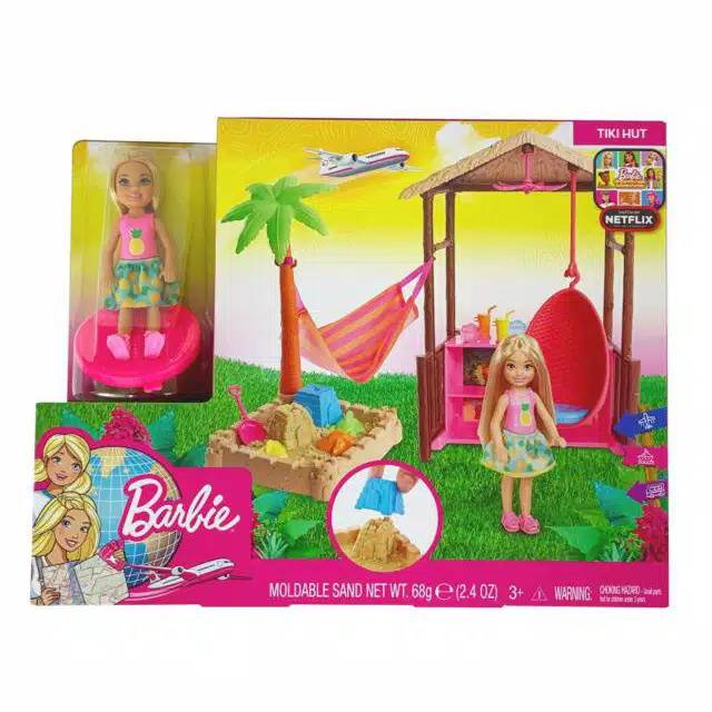 Búp Bê Barbie + Cát Tiki Dễ Thương Xinh Xắn