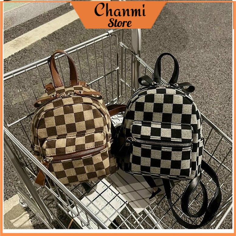 Balo mini nữ nhỏ vải dạ đẹp đi chơi thời trang phong cách hàn quốc