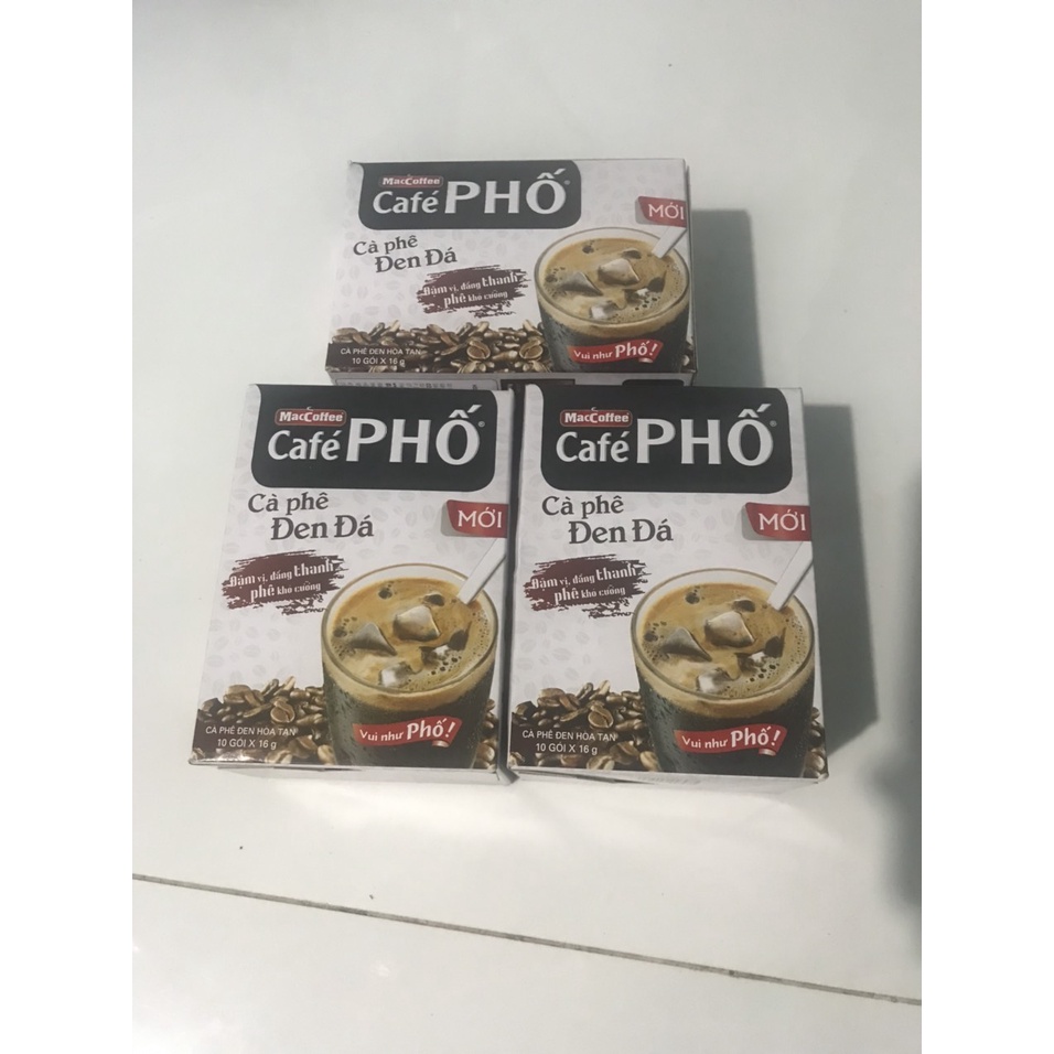 Cà Phê Đen Đá Hộp 10 gói (16gr)