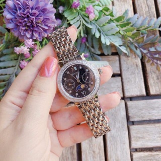 Đồng hồ nữ bulova 96r210 sun&moon siêu đẹp