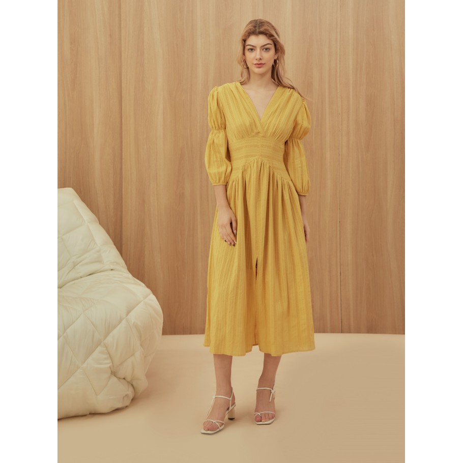 COCO SIN - Đầm Maxi Vàng | BigBuy360 - bigbuy360.vn