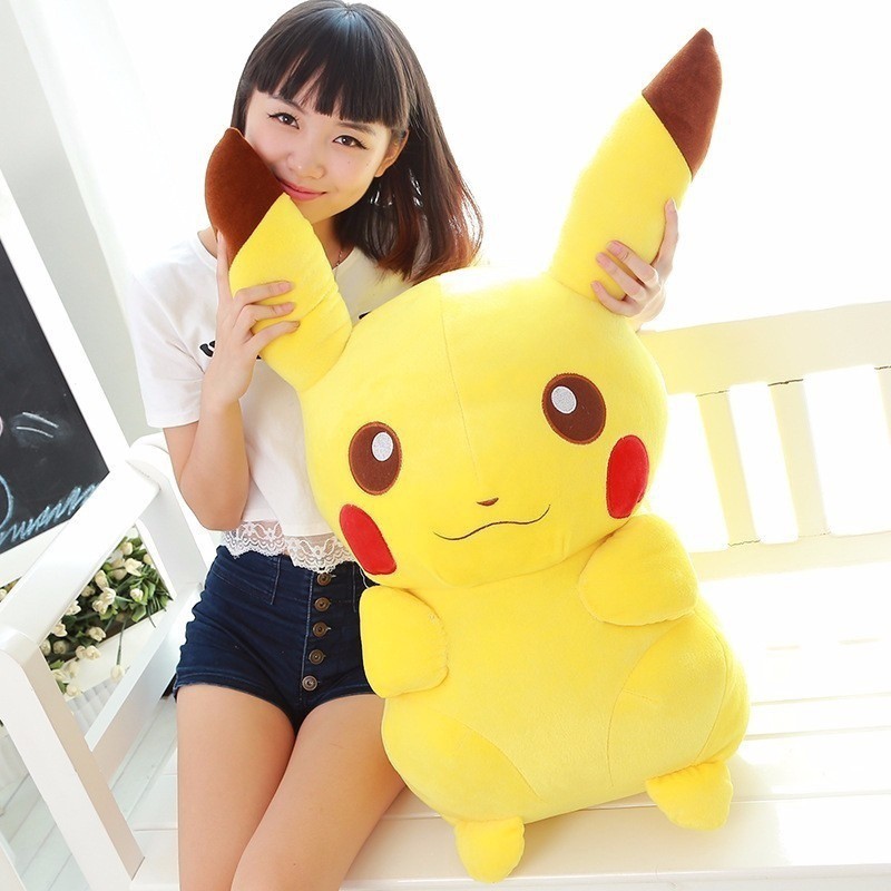 Thú Nhồi Bông Hình Pikachu Dễ Thương Chất Lượng Cao