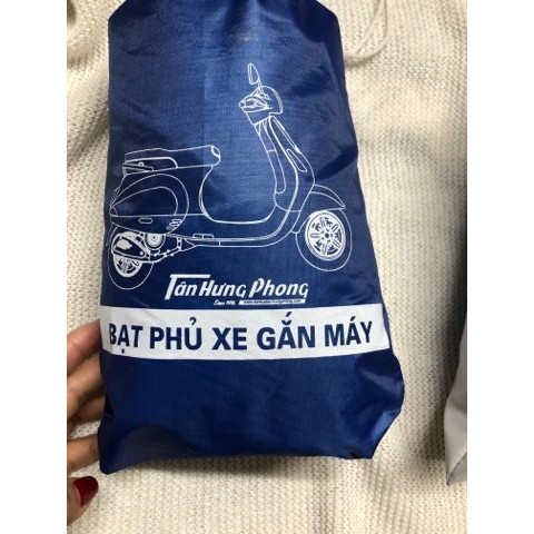 Áo trùm xe máy có tai che gương, tráng Pu che nắng che mưa cực tốt