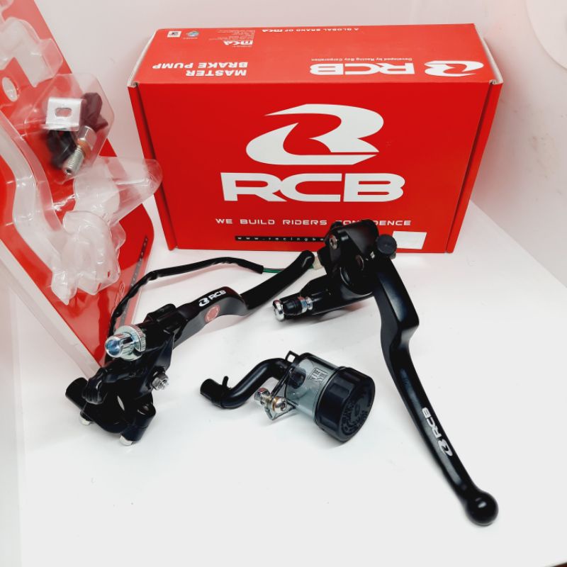 Tay thắng RCB S2 14mm bình dầu rời, tay côn RCB E2