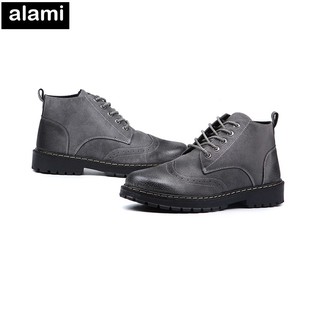 SALE Giày Bốt cổ thấp Alami cao cấp GB02 Có Sẵn ⚡ CHẤT sịn : new L ' . ' eͫ ' :