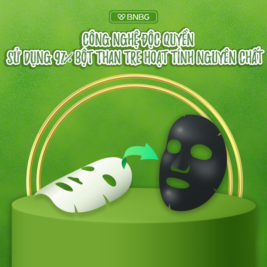 Mặt Nạ BNBG Tràm Trà Thải Độc Da, Giảm Mụn Vita Tea Tree Healing Face Mask Pack 30ml