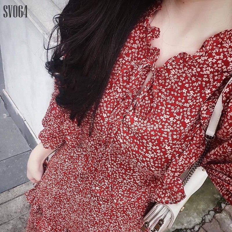 Váy hoa bèo tầng dành cho nữ | BigBuy360 - bigbuy360.vn