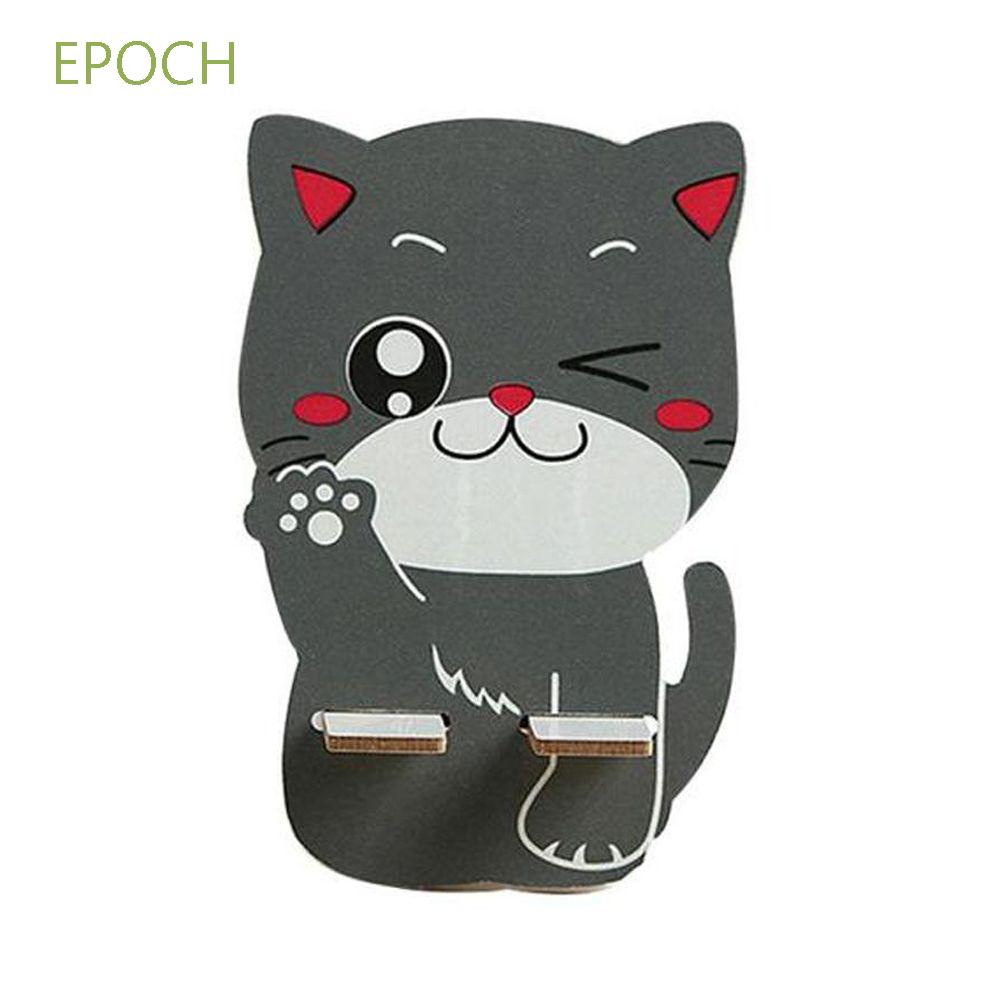 Giá đỡ điện thoại để bàn hình mèo dễ thương nhiều màu