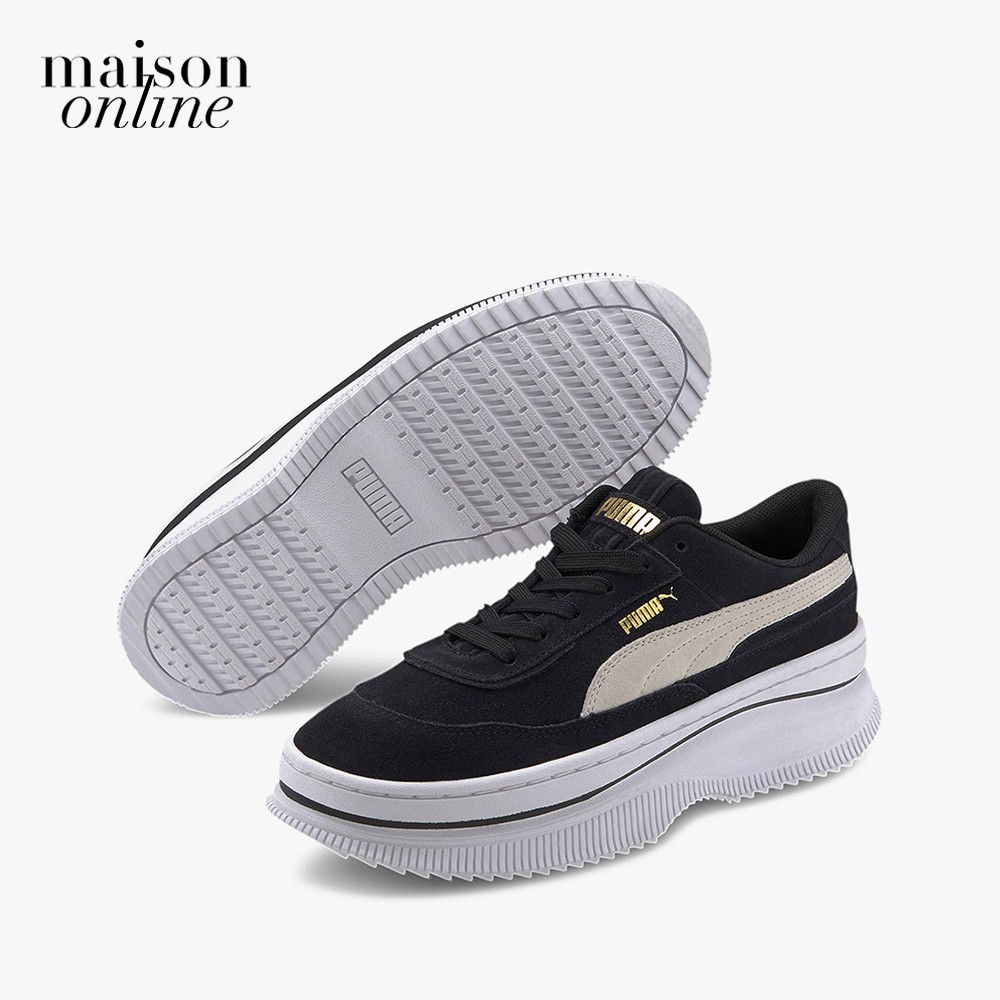 PUMA - Giày sneaker nữ đế bánh mì DEVA Suede 372423-03