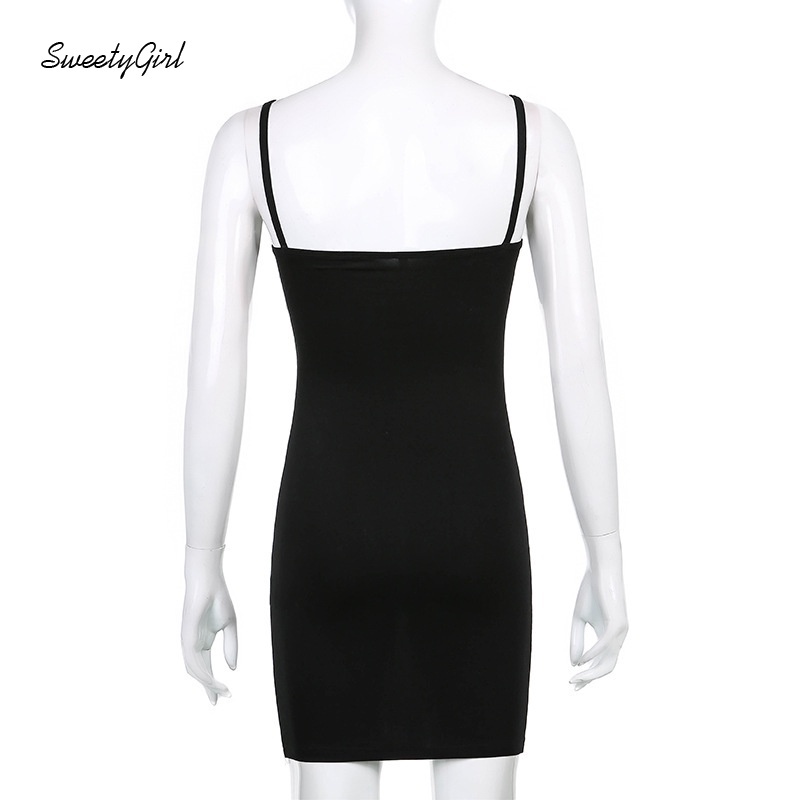 Đầm ôm dáng cổ chữ V hở lưng phối lông màu tương phản thời trang cho nữ