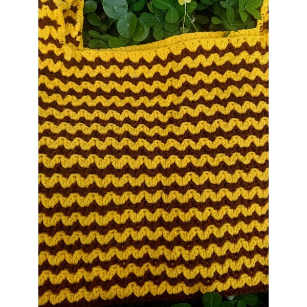 Áo len croptop handmade