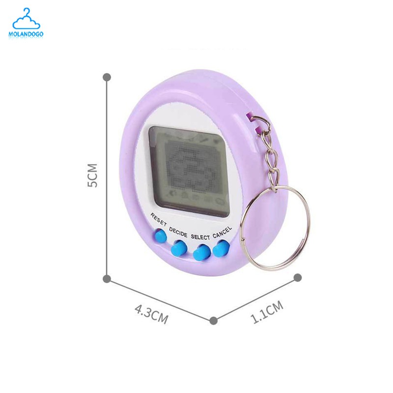 Máy trò chơi nuôi thú ảo Tamagotchi màu sắc macaron 168 trong 1