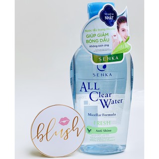 Nước tẩy trang Micellar Senka A.L.L Clear Water Fresh 230ml