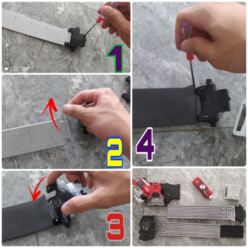 Dây CSM custom cho DX Bandai Kamen Rider, Super Sentai, Tokusatsu. Dây vừa mọi eo to nhỏ