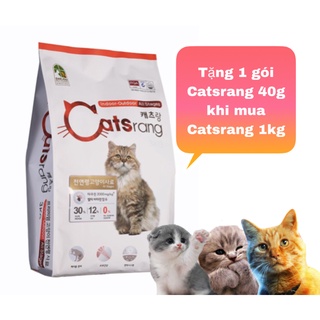 Thức ăn hạt cho mèo catsrang hàn quốc túi 500g - 1kg