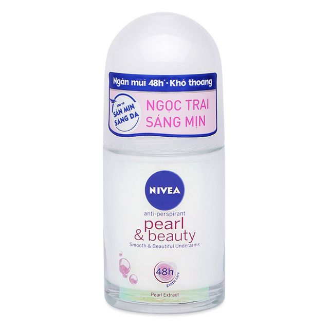 Lăn khử mùi Nivea Ngọc Trai 25ml