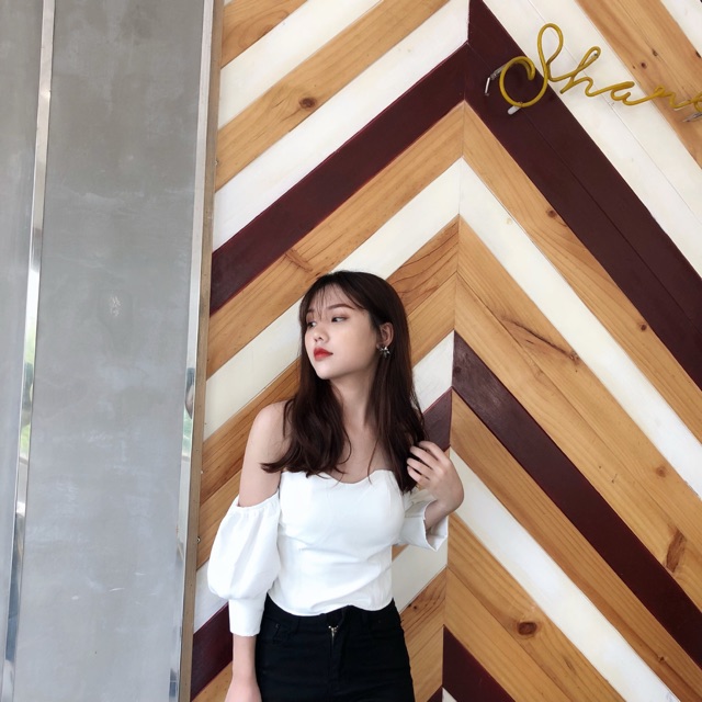 Áo trễ vai tay rời