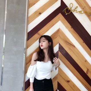 Áo trễ vai tay rời
