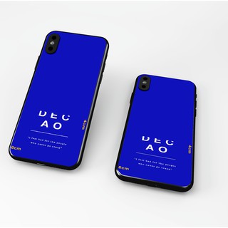 Ốp Iphone DECAO Identity Classic Blue