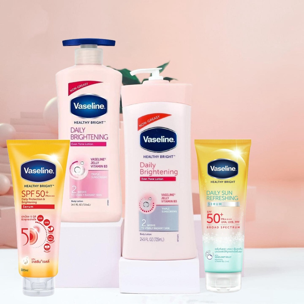 Dưỡng thể Body Trắng Da Vaseline Thái Lan