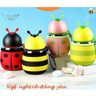 Bình ủ sữa, cháo lõi thuỷ tinh hình ngộ nghĩnh cho bé
