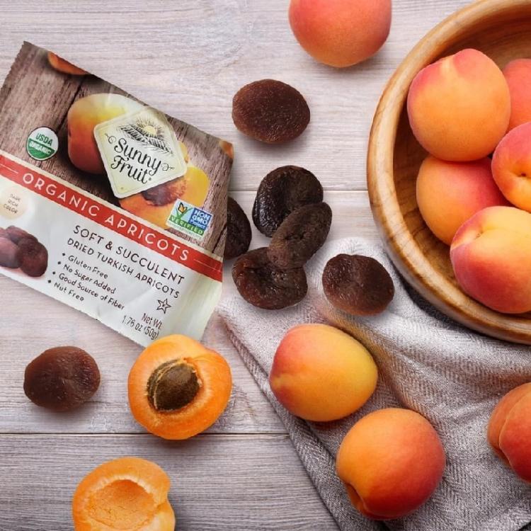 Mơ Khô Hữu Cơ Apricots, Quả Mơ Khô - Gói 100g Diet Food