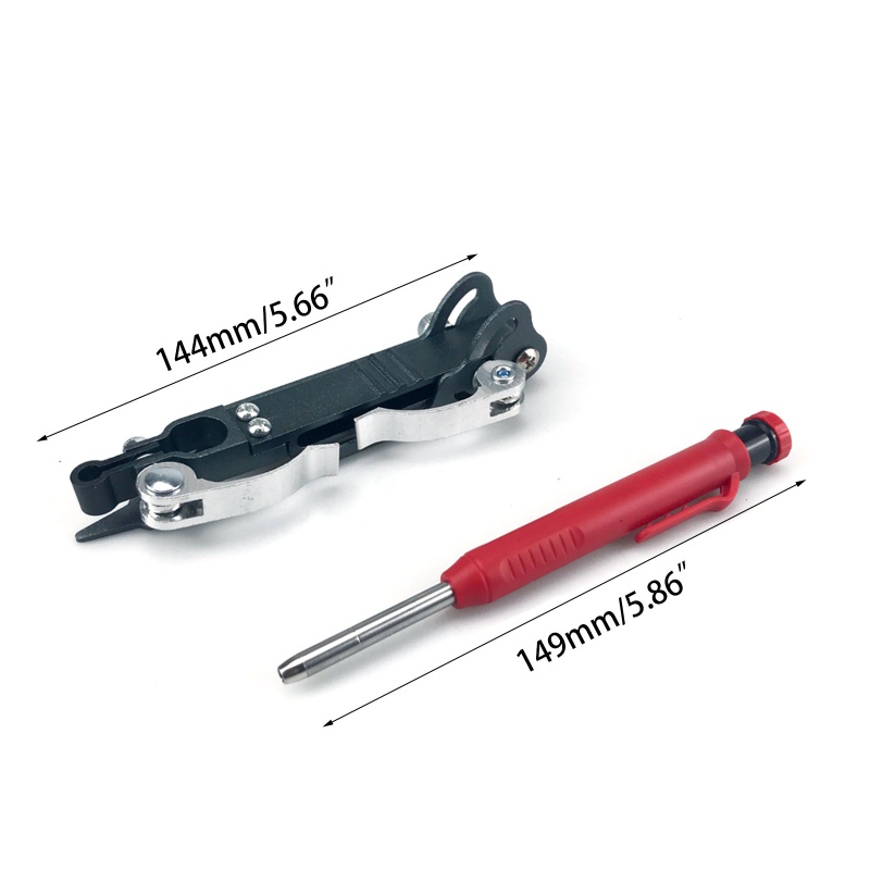 Thước Đo Đường Viền Bút Chì Khoét Sâu DIY Có Thể Điều Chỉnh