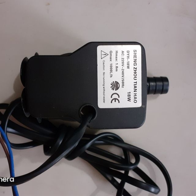 Bơm quạt điều hòa nước 18w