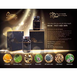 VIÊN UỐNG ĐIỀU HUYẾT ( THỦY MỘC ĐƠN BRIAR )