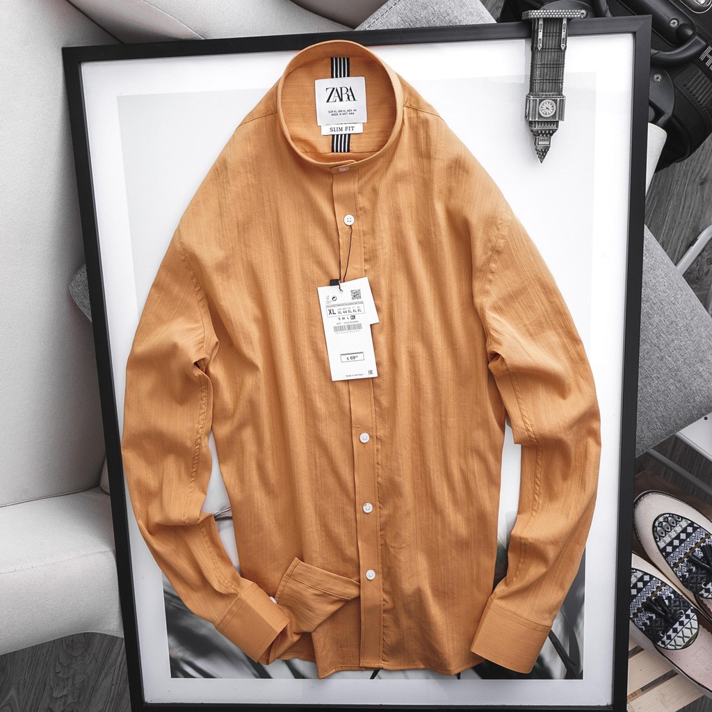 [BAO ĐỔI TRẢ] Áo sơ mi [CỔ TRỤ] [CHẤT ĐŨI] cực xịn xò, chất vải siêu mềm, siêu mịn, siêu mát | BigBuy360 - bigbuy360.vn