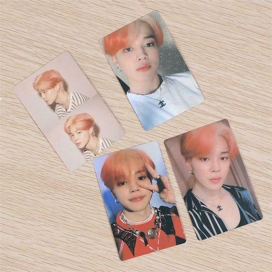 Set 4 tấm thẻ ảnh hình thành viên nhóm nhạc Bangtan Boys