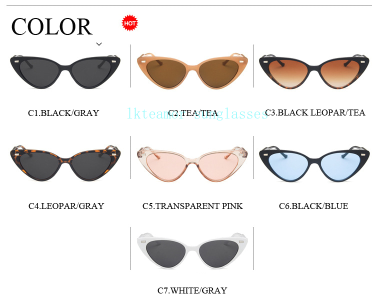 Kính mát gọng mắt mèo tam giác sành điệu